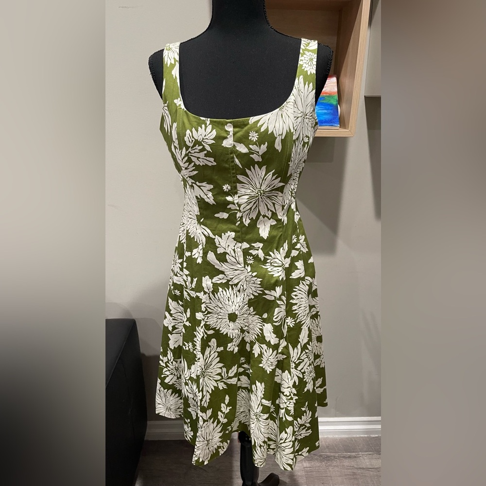 JONES New York Floral Fit Flare Dress - Picture 1 of 5